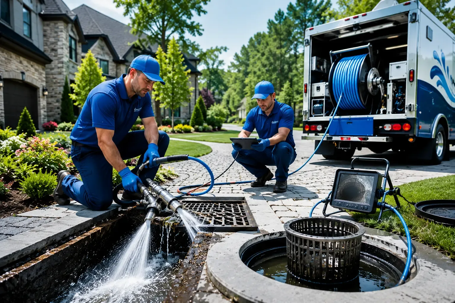 Local outdoor drain cleaning professionals in Benton City, MO