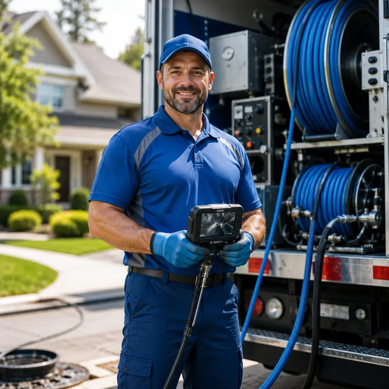 Local outdoor drain cleaning specialists in Benton City, MO